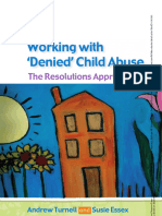 Working With Denied Child Abuse The Resolutions Approach