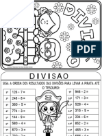 Caderno de Atividades DIVISÃO...