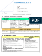 SESIÓN de APRENDIZAJE 43 - Identificamos La Letra X en La Historieta