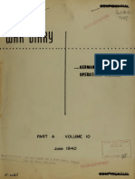 War Diary German N 101940 Germ