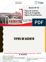 Tipos de Acento, Tipos de Ortografia y Signos de Puntuacion