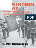 Comintern Army The International Brigades and The Spanish Civil War by R Dan Richardson