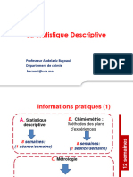 Statistique Descriptive - SMCS4 - Chap I