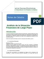 Notas de Catedra Analisis Financiero Largo Plazo