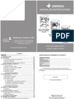 Manual FTDE - Forno Turbo Digitop Elétrico 2020 Rev 03 - Curva - ESP