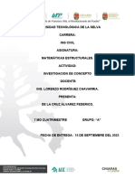 Tema I. Fundamentos Del Analisis Estructural