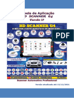 Tabela Aplicação HD SCANNER G4 Versão Paga (13.12.2021)