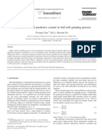 Constrained Model Predictive Control in Ball Mill Grinding Process