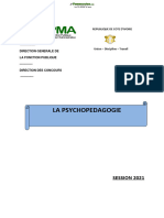 Cours Psychopédagogie