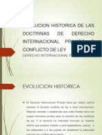 Evolución Historicas de Las Escuela de Derecho Internacional Privado iII