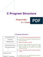 2 C Program Structure