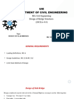 UNIT-2 (Lecture-1) Design of Slab Bridges