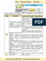 6to Grado Octubre - 02 Soy Pasado y Presente, Soy Mis Raíces y Mi Presente (2023-2024)