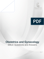 Obstetrics and Gynecology - SMLE Wafa 2023