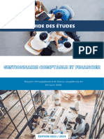 Guide Des Études GCF 2023 2024 - Septembre 2023