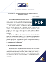 Módulo 01 - Aula 01 - TEXTO 01 - Fundamentos Do Ensino Religioso