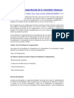 APUNTES - Facultades de Comprobación de La Autoridad Aduanera