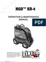 k94 Mini Loader Parts Book