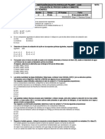 Evaluacion Quimica III Bimestre 2DO SEC