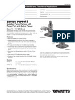 Series PIPFM1: Isolation Pump Flanges With Purge Port and Swivel Flange