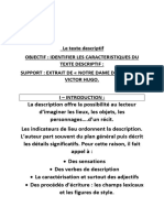 Texte Descriptif