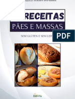 Ebook 60 Receitas de Pães e Massas Sem Glúten e Sem Leite