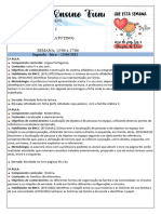 PLANO DE AULA 2022 1º Ano 13-06 A 17-06