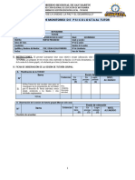 Ficha de Monitoreo Psicología