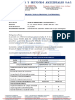 Protocolo Grupo Electrogeno