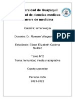 Concepto de Inmunidad Innata y Adaptativa