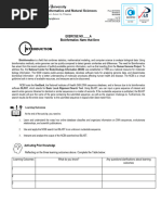 Exer 5 - BIOINFORMATICS