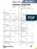 P03 - Factorizacion y Racionalizacion - Cpu-2022 - Ii