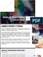 Cyriax Masaje Transverso Profundo