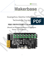 MKS MONSTER8 V1.0 Datasheet (Based On Klipper Firmware To Configure Voron 2.4 Machine)