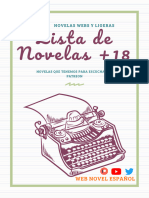 Lista de Novelas +18