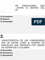 Examen 2 Ecología