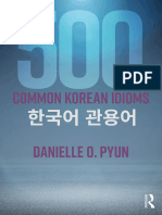 Korean Idioms 500