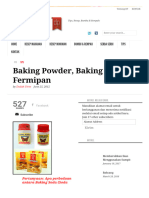 Baking Powder, Baking Soda & Fermipan - Dapur Prima