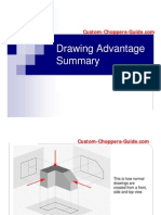 Chopper Frame Plans Drawing Advantage Summary