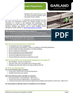 Building Control Amendment 2014 - Garland Guide