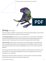 The Grung Race For Dungeons & Dragons (D&D) Fifth Edition (5e) - D&D Beyond