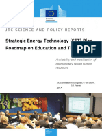 SET Plan Roadmap On Education and Training