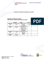 Procedimiento de Limpiezade Material de Vidrio