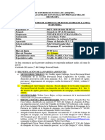 Acta de Audiencia Revocatoria de Pena