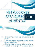 Instrucciones Curso