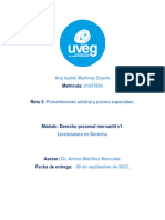 RETO 5. Procedimiento Arbitral y Juicios Especiales.