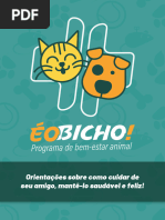 Cartilha Bem Estar Animal