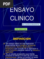 7º Clase Ensayo Clinico