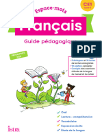 Espace Mots Ce1 Guide 2020