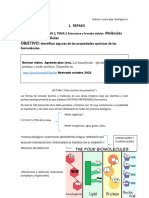 Unidad 2 Actividades Biomol Resumen y Tarea